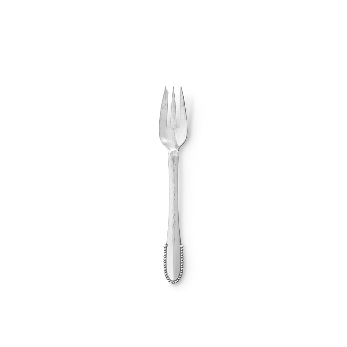 Jensen Beaded Pastry Fork, 925 Sterling Silver FJØRN Scandinavian