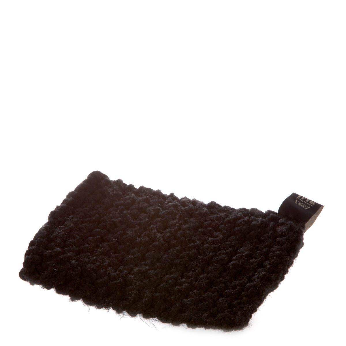 Handknit Kettle Holder, Black FJØRN Scandinavian