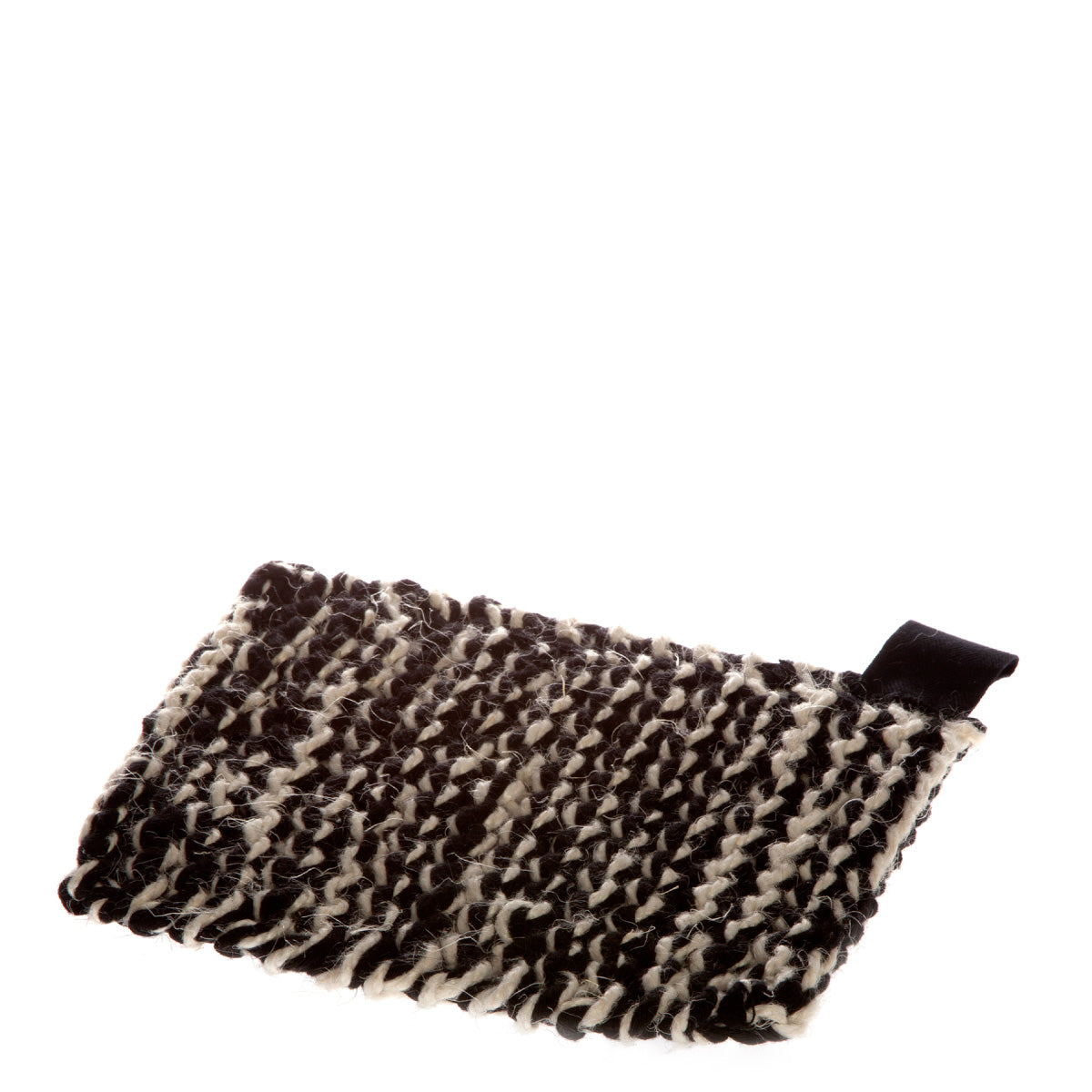 Iris Handknit Kettle Holder, Black/White FJØRN Scandinavian