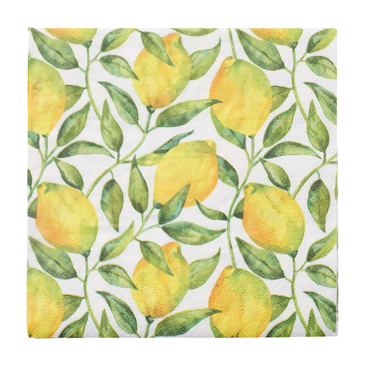 Lemon Tree Paper Napkins, 3 Packs of 20 FJØRN Scandinavian