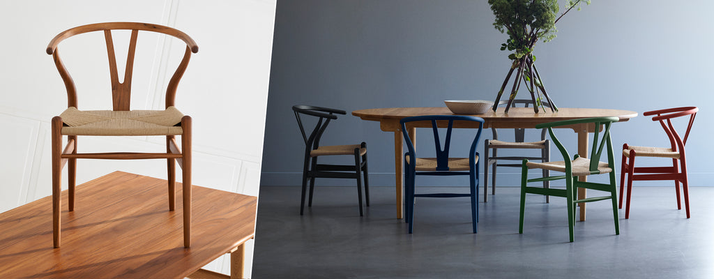 CH24 Wishbone Chairs by Hans Wegner