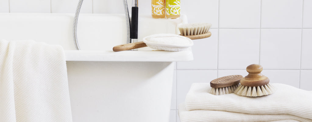 Handmade Swedish Brushes for Bath & Sauna