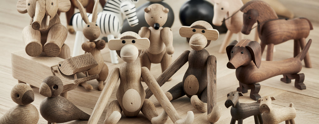 Kay Bojesen Wood Monkeys & Figures