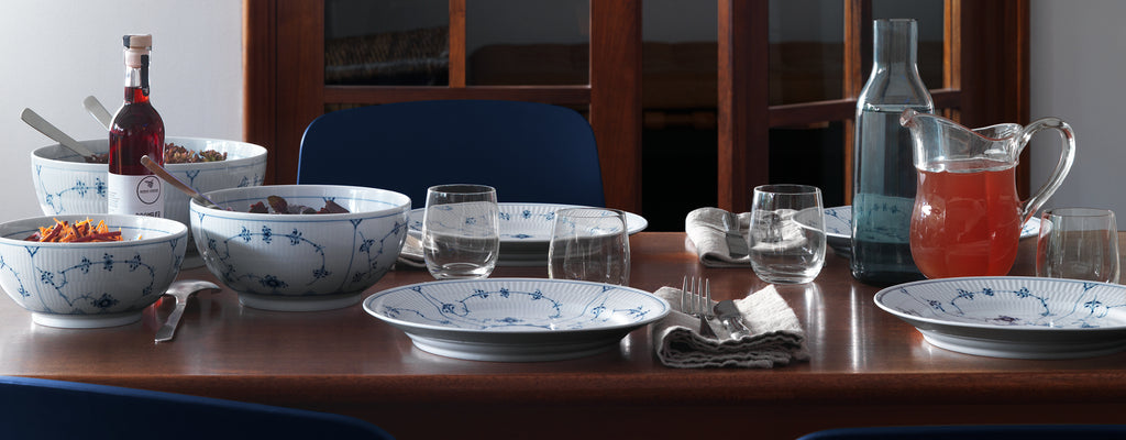 Royal Copenhagen Blue Fluted Plain Collection