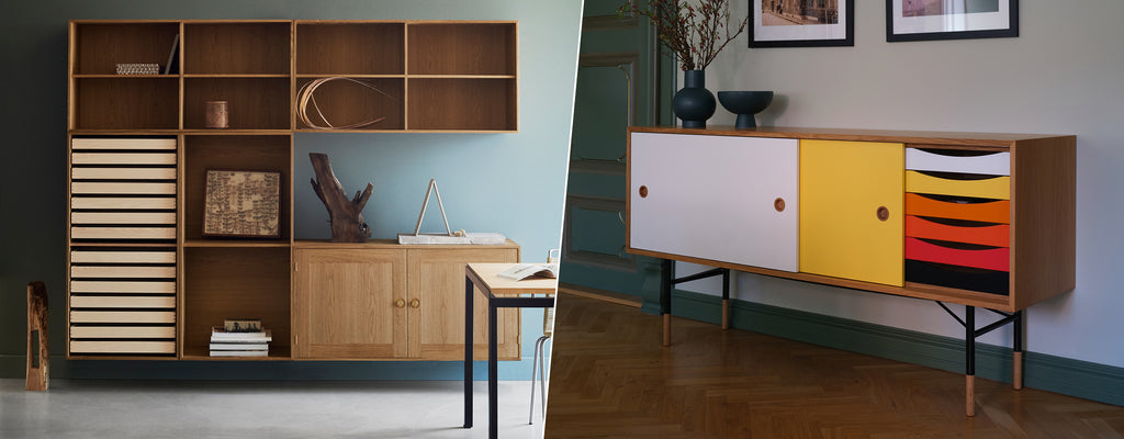 Scandinavian Shelving & Storage Furniture Collection