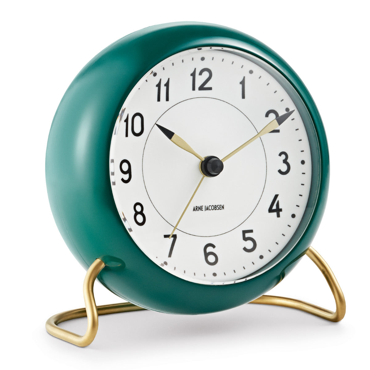 Arne Jacobsen Station Table Alarm Clock, 5 Color Variants