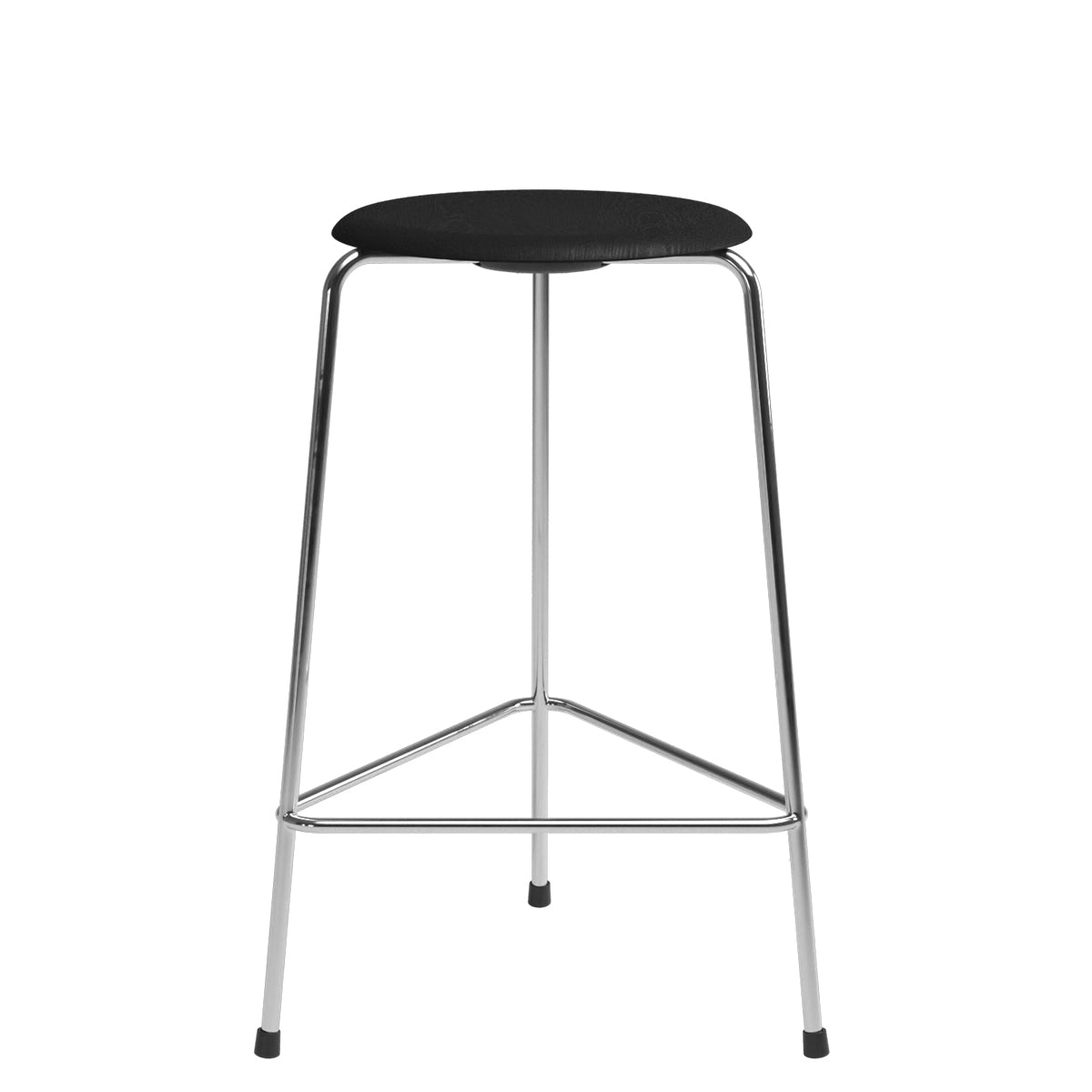 Arne Jacobsen High Dot Counter Stool with Three Legs, Four