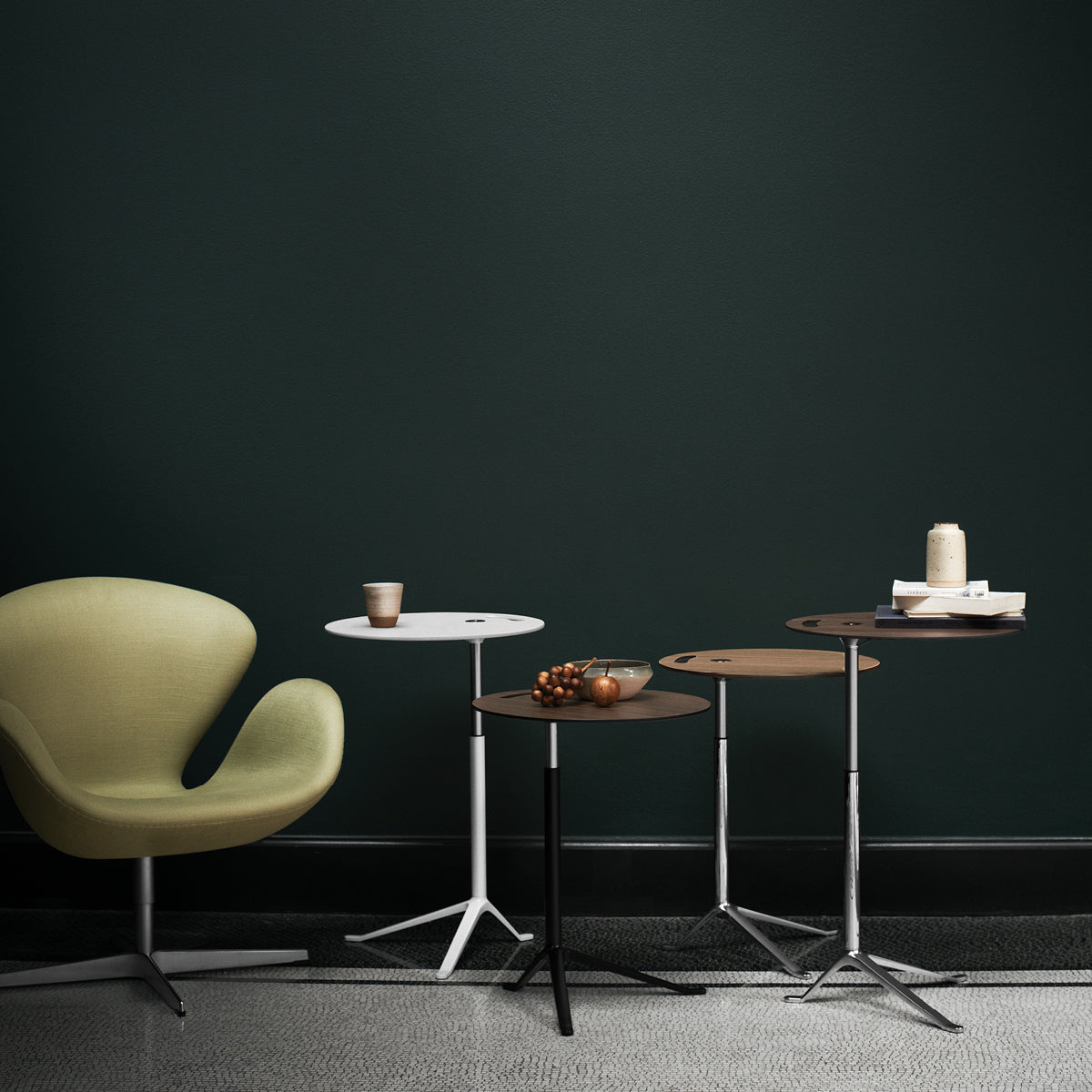 【楽ギフ_包装】 Table, Side Friend Little Adjustable Options with Height ダイニングテーブル