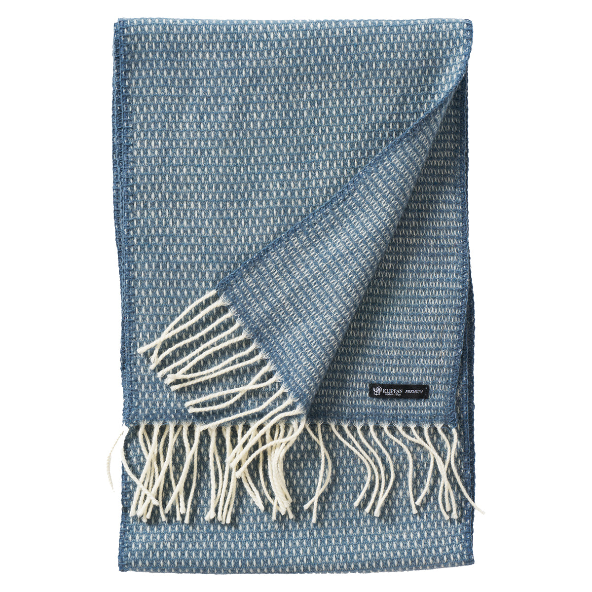 GUSHLOW&COLE】Mixed Scarf Merino /WALNUT （Don