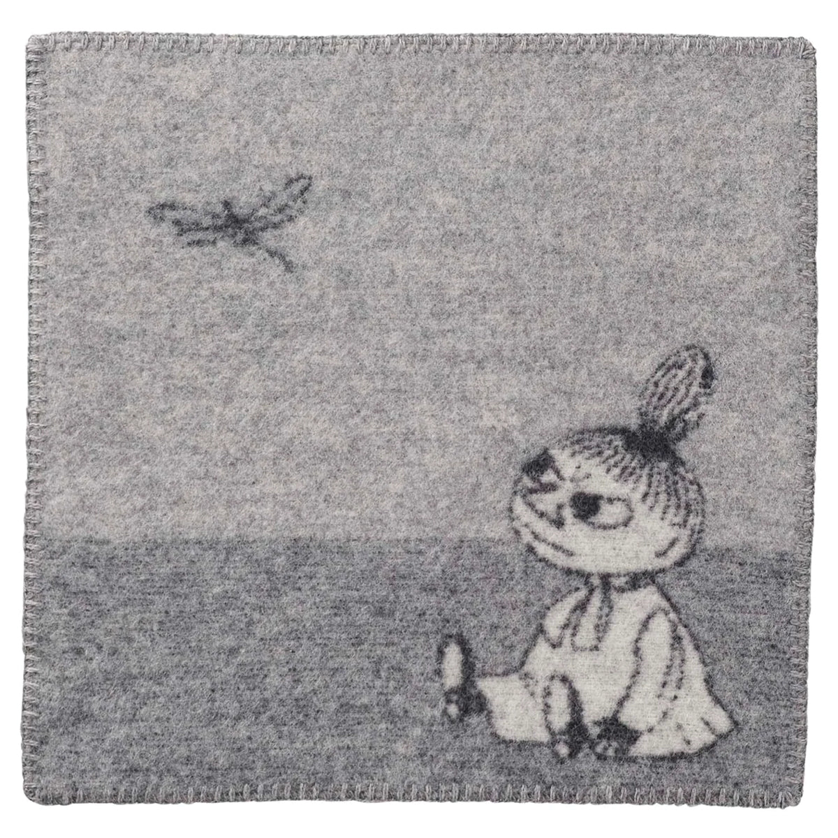 Little My Lambswool Seat Pad Grey FJORN Scandinavian