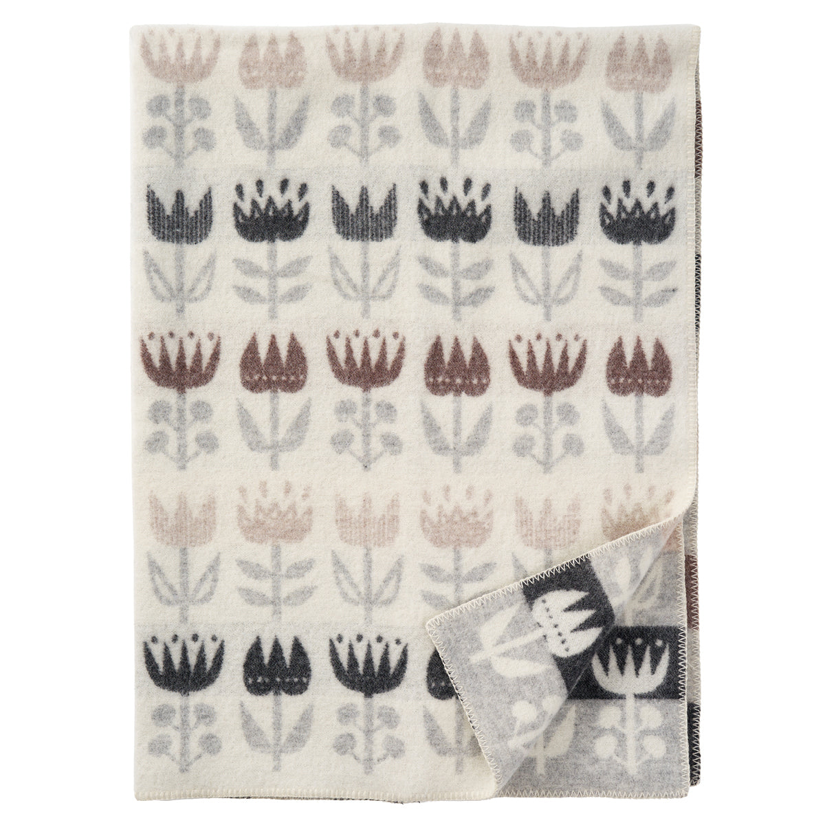 Tulip Collection Tulip ECO Lambswool Blanket, Grey – FJØRN Scandinavian