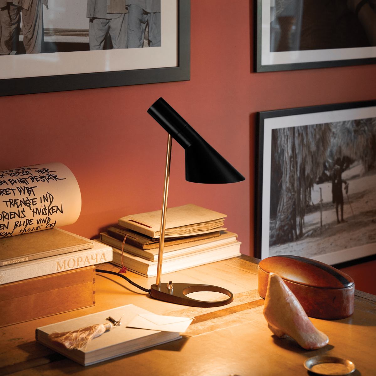 AJ Table Lamp - 2 Sizes, 12 Color Variants – FJØRN Scandinavian