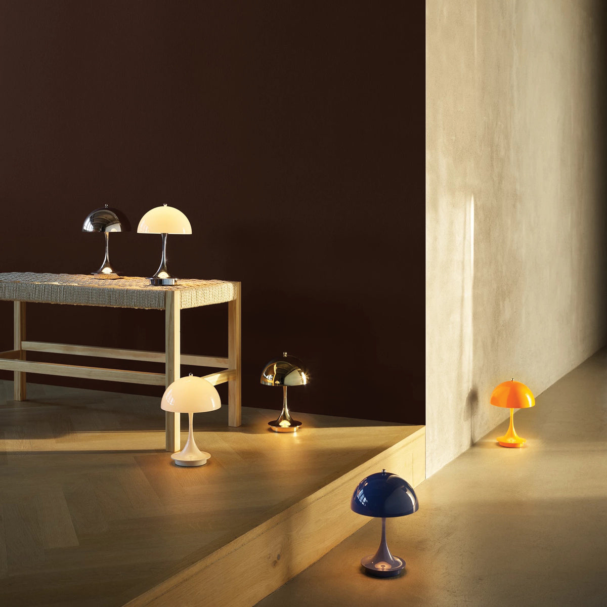 Panthella 160 Portable Table Lamp - 19 Color Variants – FJØRN 