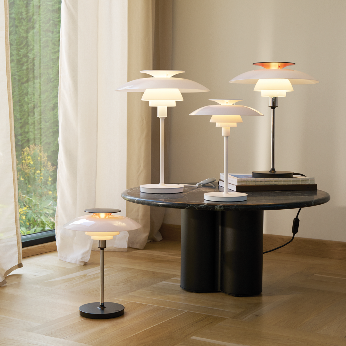 PH 80 Table Lamp & Portable Lamp, Two Color Variants – FJØRN Scandinavian