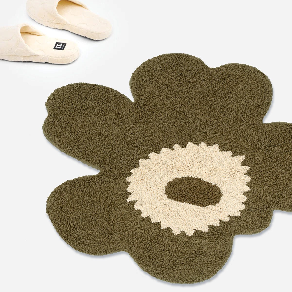 Unikko Organic Cotton Bathmat, 2 Color Variants – FJØRN Scandinavian Unikko Organic Cotton Bathmat, 2 Color Variants – FJØRN Scandinavian