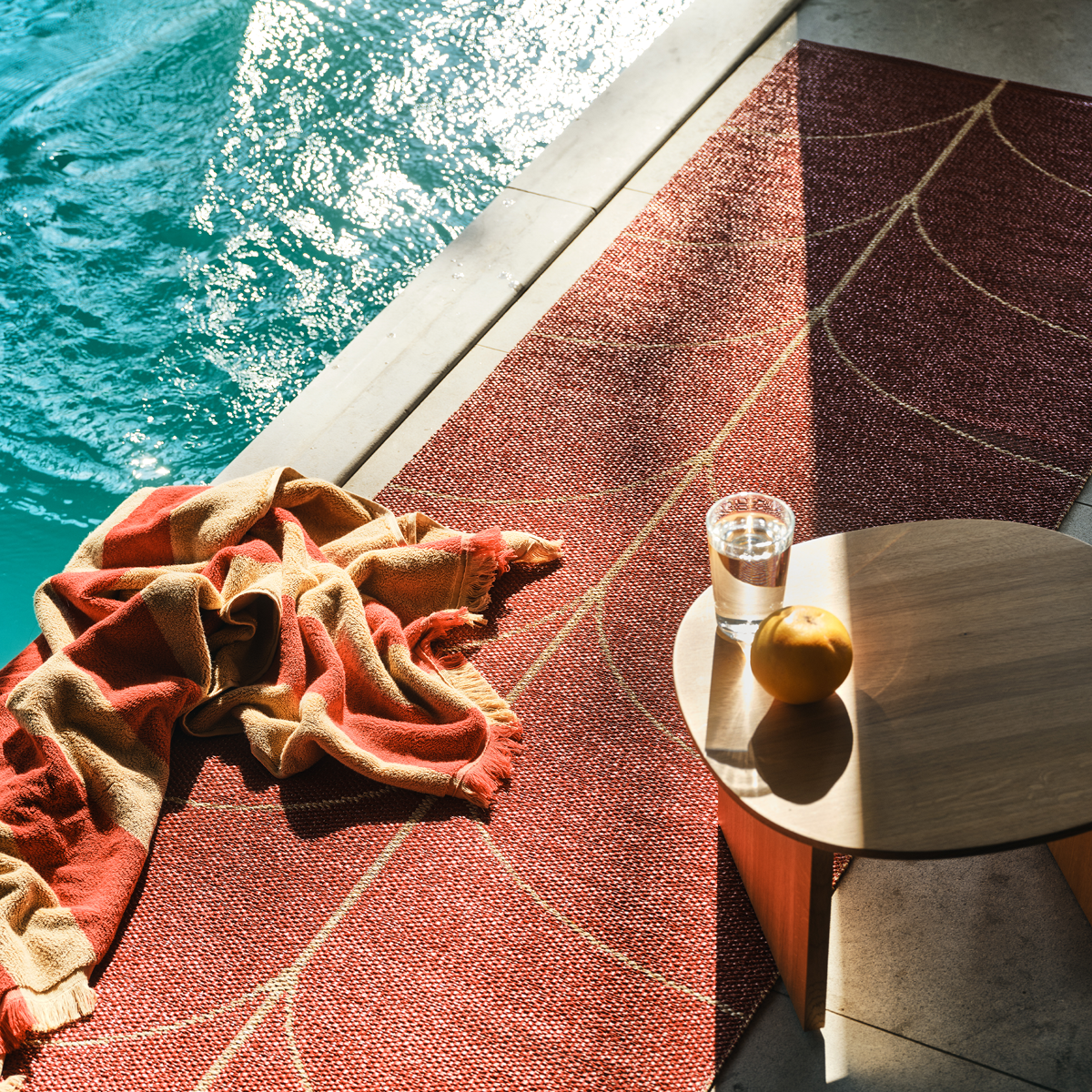 Leif Reversible Indoor / Outdoor Swedish Woven Plastic Rug - 4 Sizes, 5 ...