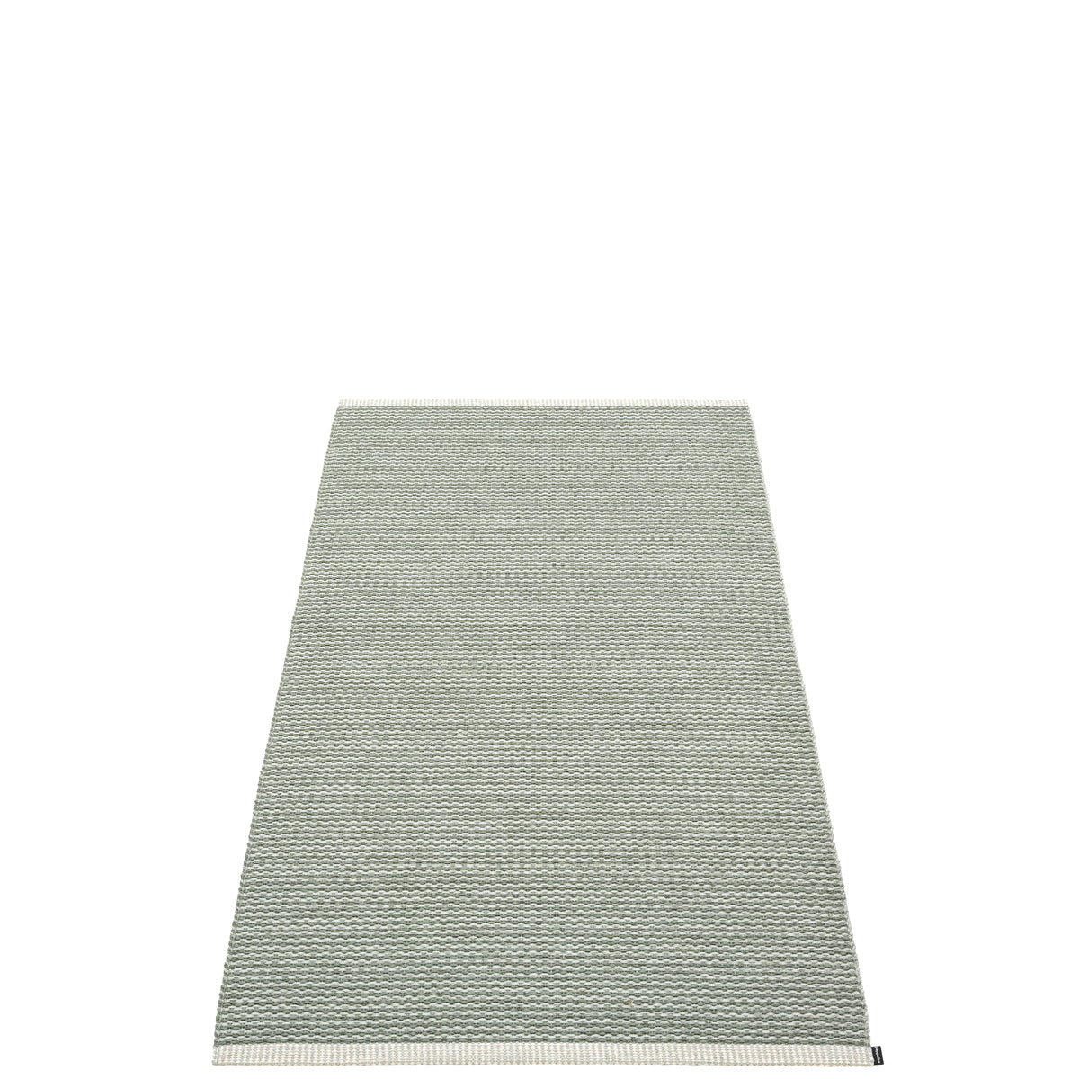 Mono Reversible Indoor / Outdoor Swedish Woven Plastic Runner Rug, 2 3/ ...