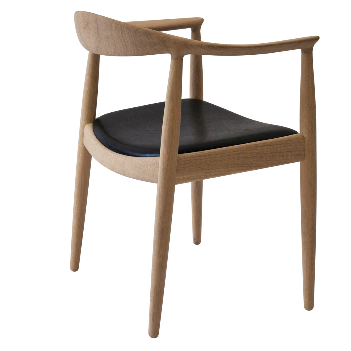 Dimension Wegner Round Chair Hans Wegner PP503 Round Chair, Soaped