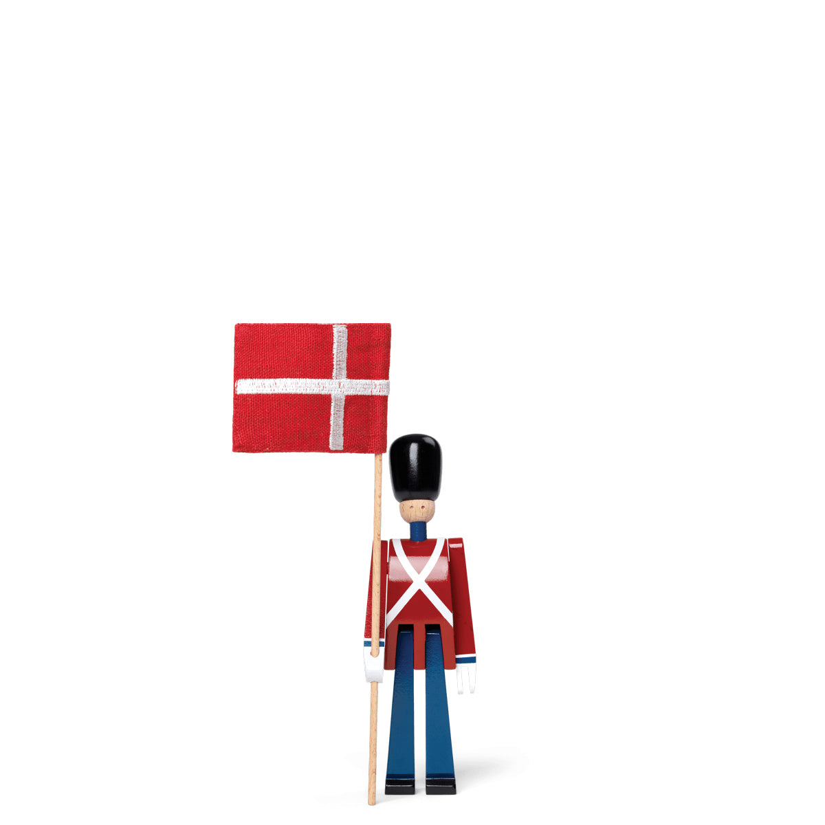 Standard Bearer with Textile Flag - by Kay Bojesen