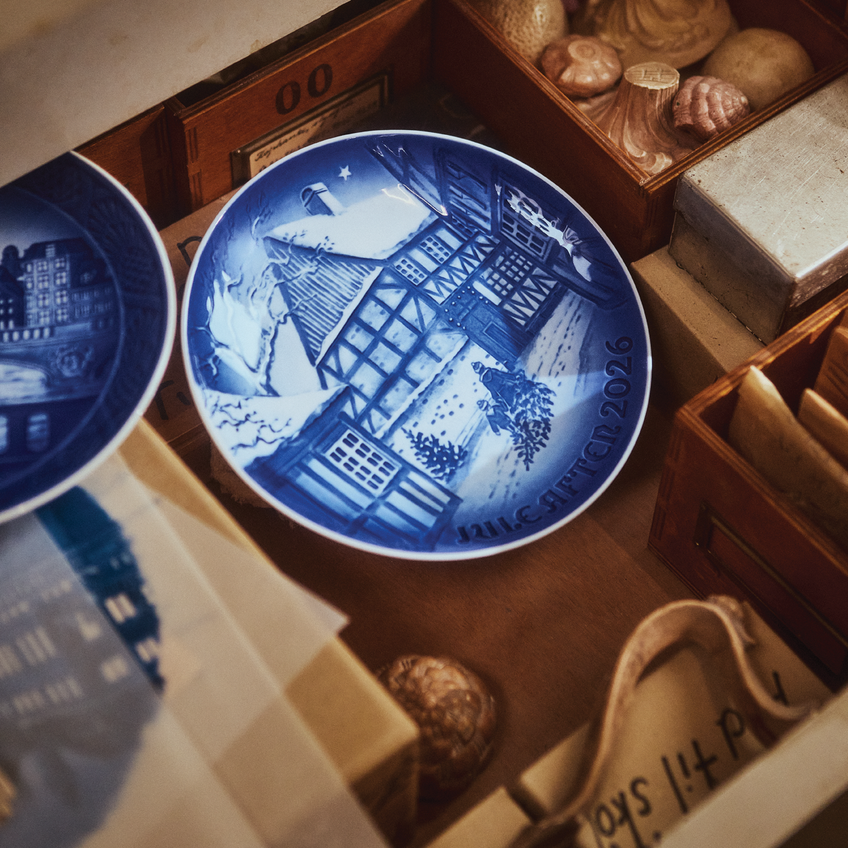 Bing & Grøndahl Blue Collectible Christmas Plate - 2026 – FJØRN Bing & Grøndahl Blue Collectible Christmas Plate - 2026 – FJØRN