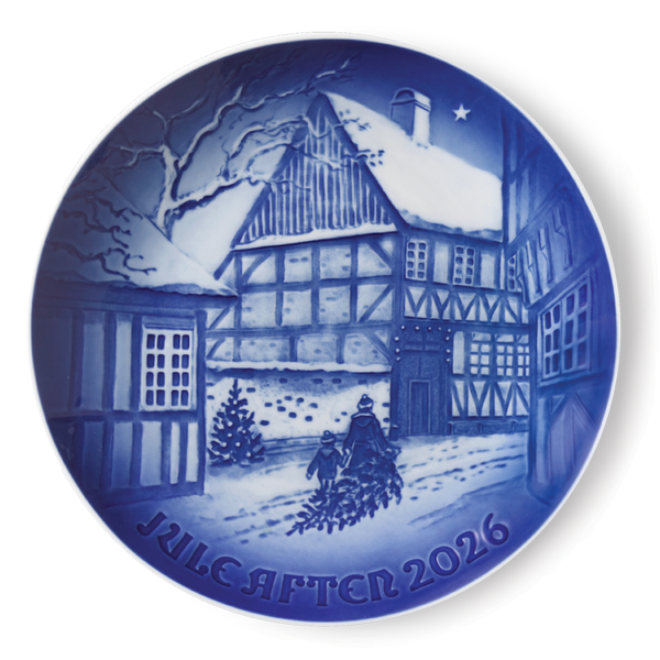 Bing & Grøndahl Blue Collectible Christmas Plate - 2026 – FJØRN Bing & Grøndahl Blue Collectible Christmas Plate - 2026 – FJØRN