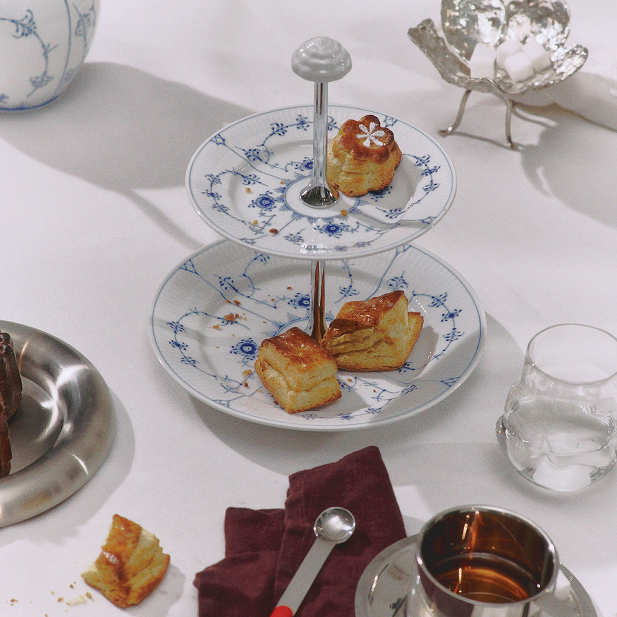 Blue Fluted Plain Collection - 82 Pieces – FJØRN Scandinavian
