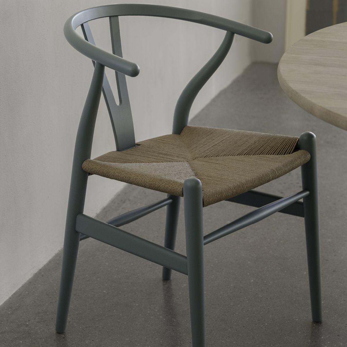 Hans Wegner CH24 Wishbone Chair, Wood, Color and Paper Cord Seat