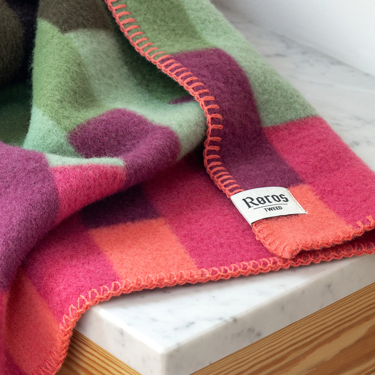 Asmund Bold Norwegian Wool Blankets FJORN Scandinavian