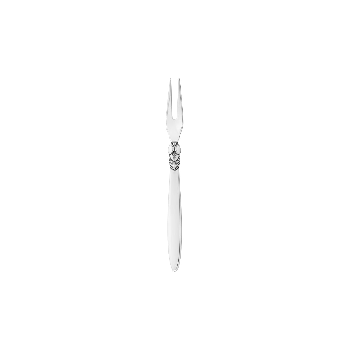 Jensen Cactus Cold Cut Fork, 925 Sterling Silver FJØRN Scandinavian