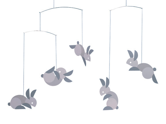 Circular Rabbits Mobile – FJØRN Scandinavian