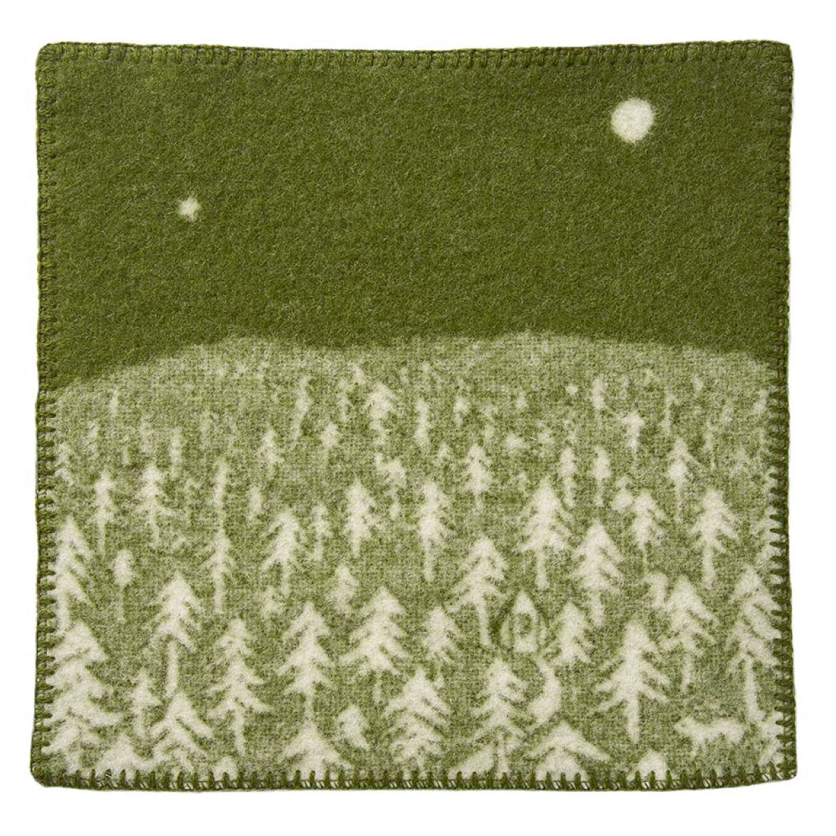 House in the Forest Lambswool Blanket, Three Color Variants