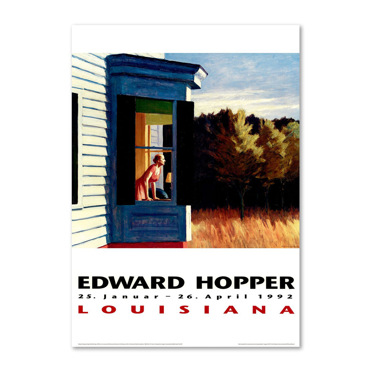 Barry bakke Ofre Jubil&aelig;umsplakat Edward Hopper &ndash; Cape Cod (1950) – FJØRN  Scandinavian