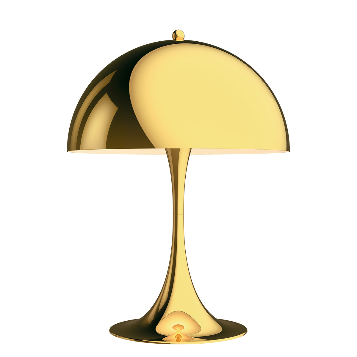 Louis Poulsen Panthella 320 Table Lamp, Brass