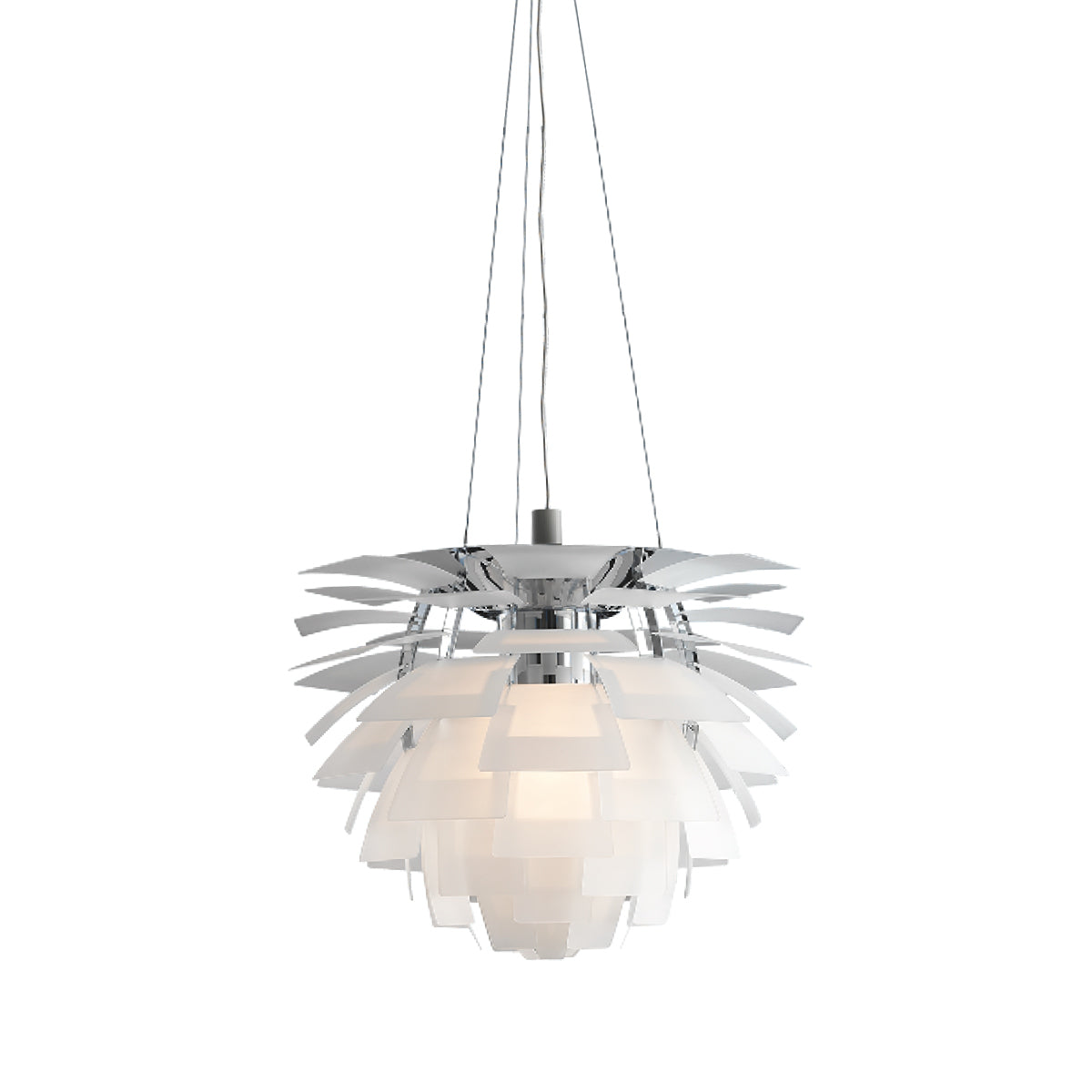 PH Artichoke Ø480 LED (Dim-to-Warm) Stainless Steel - Louis Poulsen