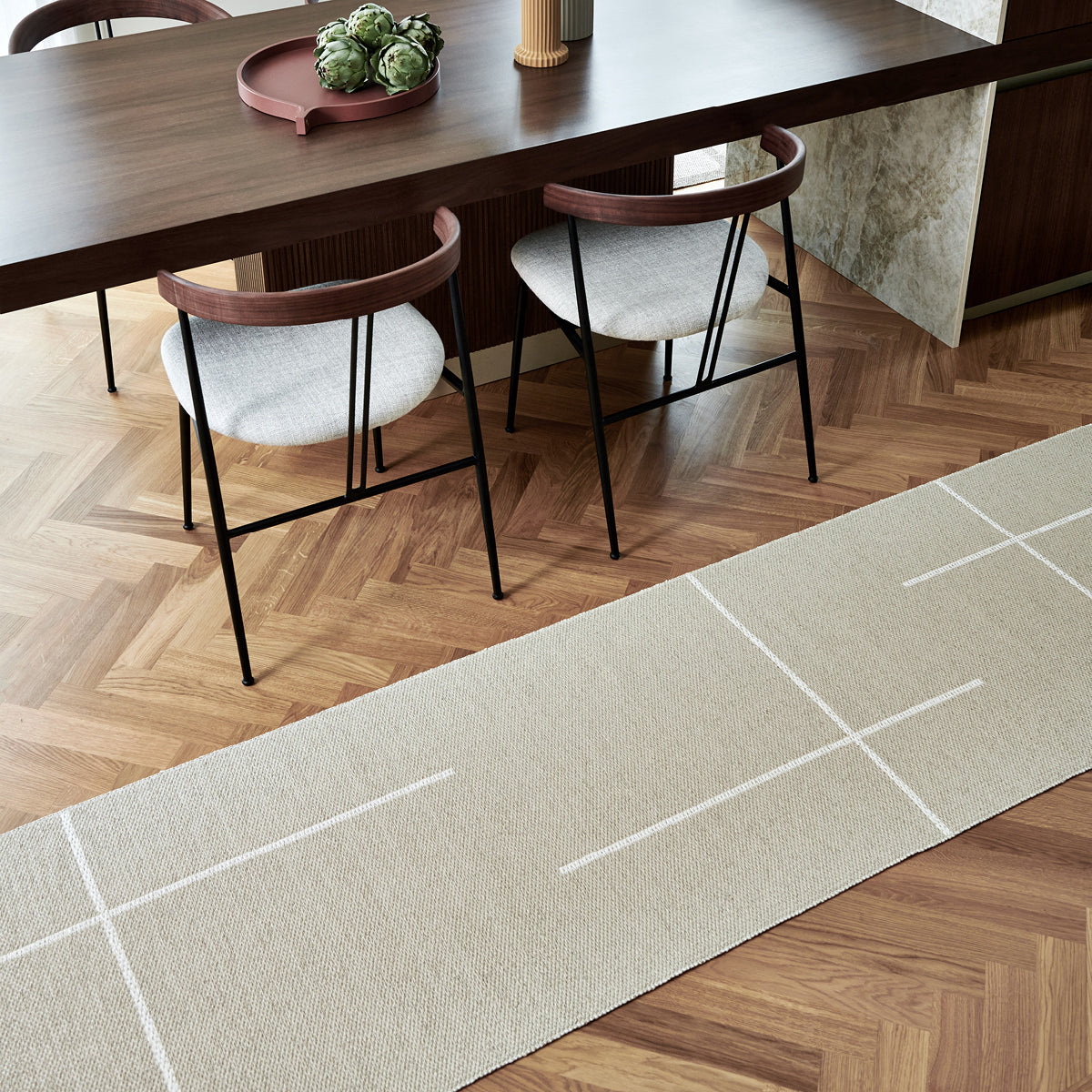 Fred Reversible Indoor/Outdoor Swedish Rug - 4 Sizes, 3 Color Variants ...
