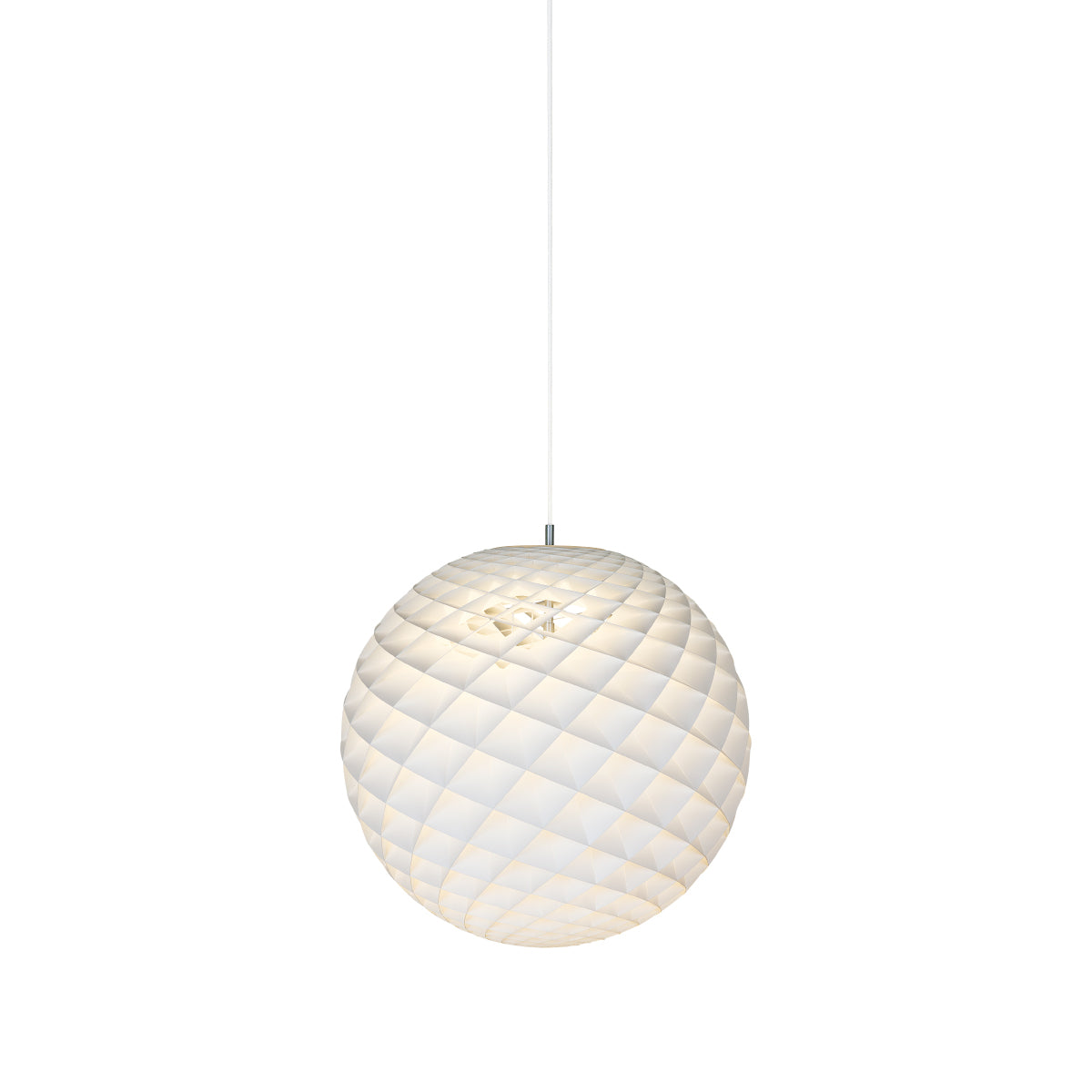 Louis Poulsen Patera White Pendant Light, 35.4 Round